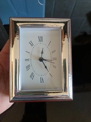 Orologio da tavolo Impero Argenti