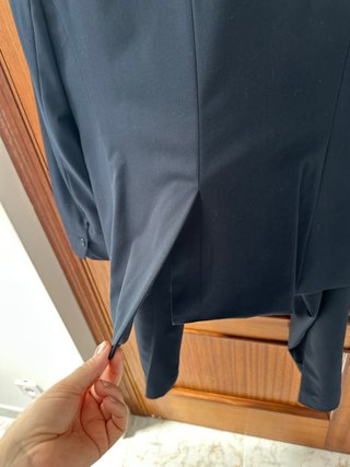 Traje Boreal MANGO azul marino