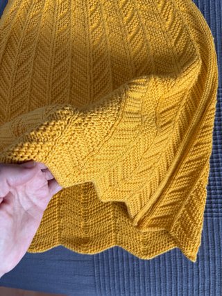 Top Zara tejido algodón amarillo talla 13/14 XS