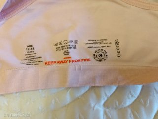 Lotto reggiseni bambina