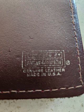 Cartera Piel Harley Davidson con Cadena