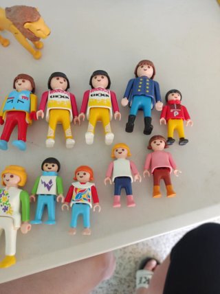 Lote Playmobil figuras y animales