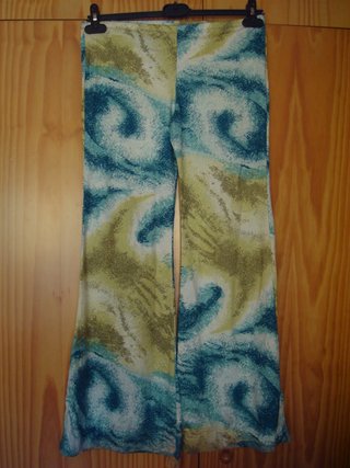 Pantalones Hippie Verde y Turquesa