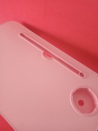 Mesa auxiliar plegable para cama y sofá