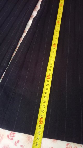 Traje de chaqueta y pantalón negro mujer