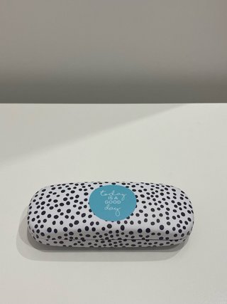 Funda para gafas con lunares