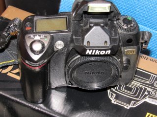 Nikon D70 corpo macchina + accessori