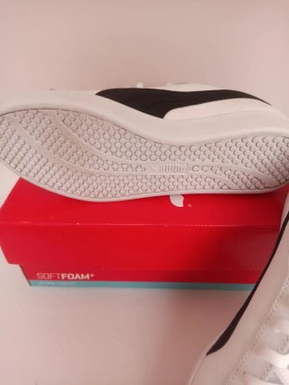 Zapatillas Puma Smash V2 Blancas y Negras