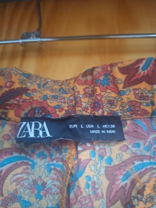 Pantalón ancho estampado floral