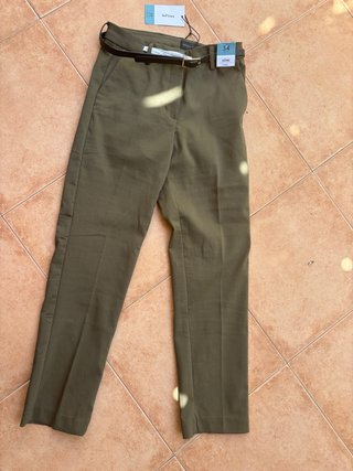 Pantalón chino verde