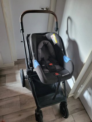 Carrito de bebé y silla coche grupo 0