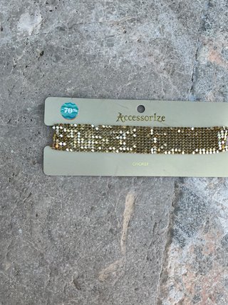 Gargantilla dorada Accessorize
