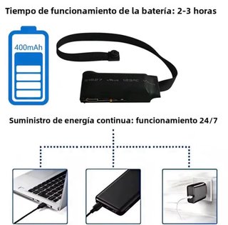 Pinganillo con cámara oculta + App propia