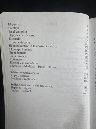 Guía Inglés de conversación para viajar
