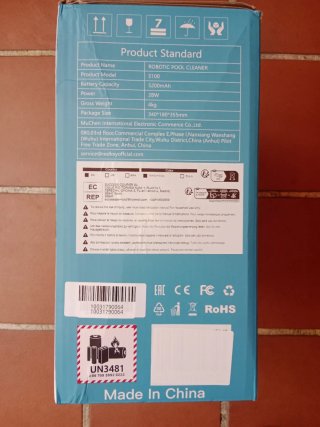 Robot Limpiafondos Redkey S100
