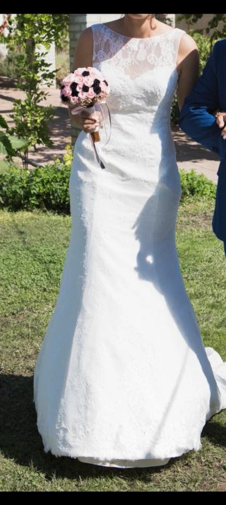 Vestido de Novia Aire Barcelona Blanco