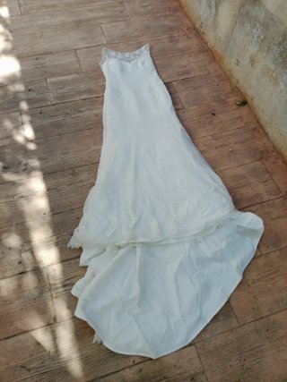 Vestido de Novia Aire Barcelona Blanco