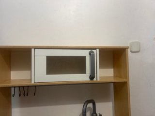 Cocina de juguete con microondas y fregadero