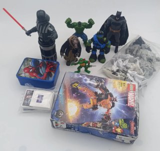 Lote Figuras Star Wars, Marvel, DC y más
