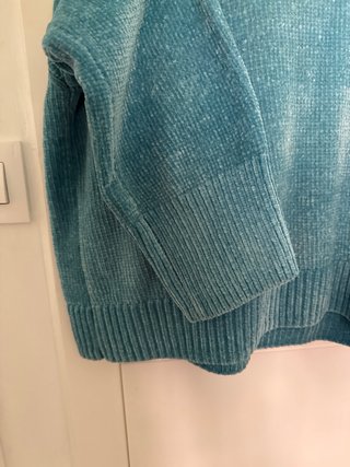 Jersey con capucha azul