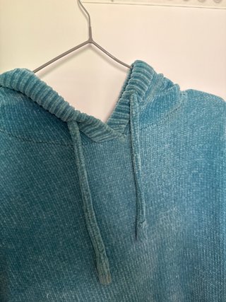 Jersey con capucha azul