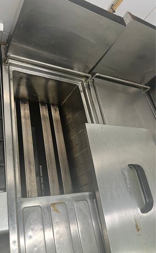 Lote 2 Freidoras Industriales Gas Acero Inox