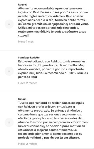 Clases de inglés personalizadas