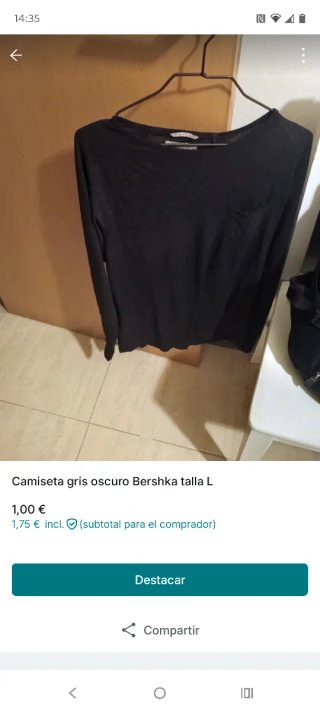Prendas de ropa a un euro