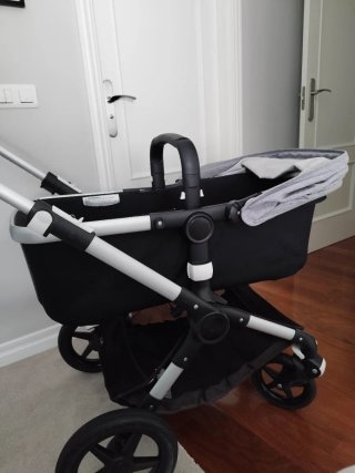 Carrito Bugaboo Fox Negro y gris