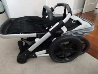 Carrito Bugaboo Fox Negro y gris