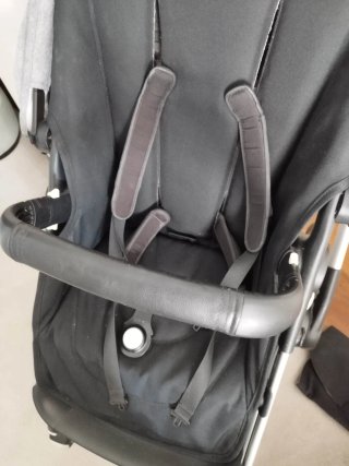 Carrito Bugaboo Fox Negro y gris