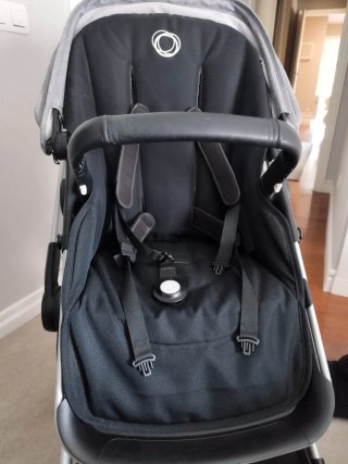 Carrito Bugaboo Fox Negro y gris