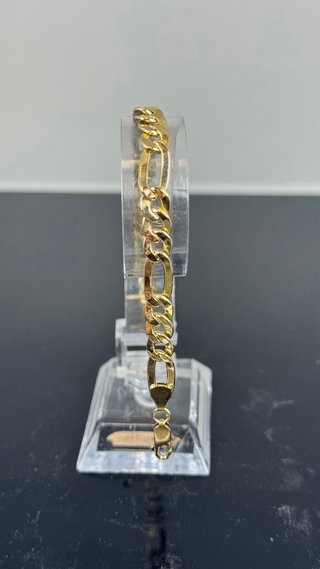 Pulsera Figaro Oro 18k