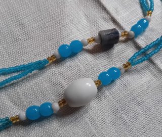 Collana perline vintage