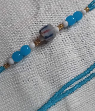 Collana perline vintage