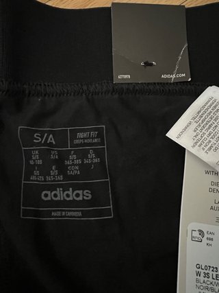 Adidas 3/4 Leggings Talla S