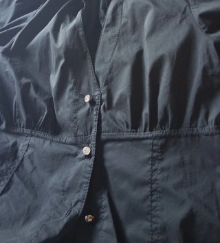 Camicia donna mezza manica nera