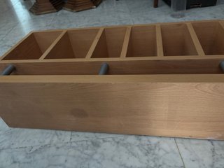 Mueble Organizador estanteria Madera y Metal