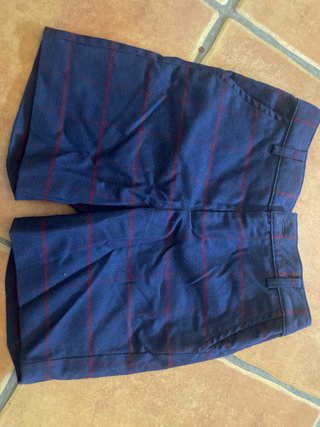 Pantalones Gocco cuadros azul marino