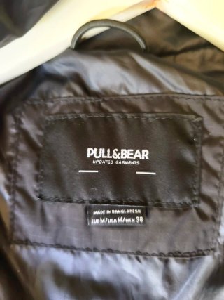 Cazadora Pull&Bear gris talla M