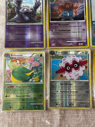 Lotto carte Pokemon Holo Reverse Anni 2000