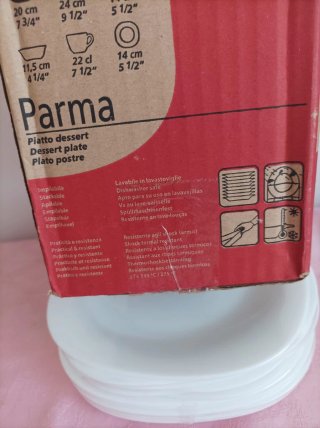 Bormioli Rocco Parma Piatto dessert o frutta 12 pz