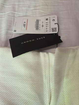 Bermudas Zara Blancas Talla 38