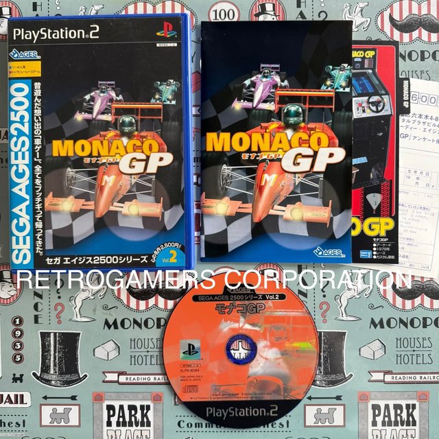 Monaco GP Sega Ages 2500 Vol 2 - PlayStation 2