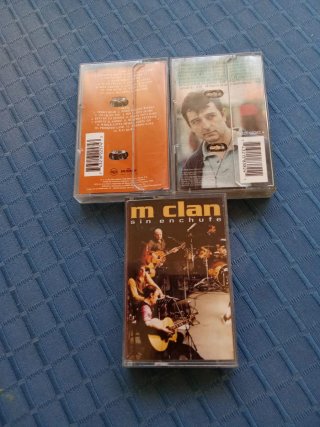 3 Cintas Rock: Elvis, M Clan, Manolo García