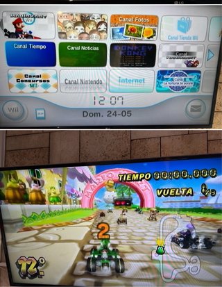Nintendo Wii Negra Edición Mario Kart