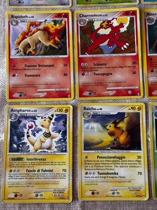 Lotto Carte Pokemon Rare 2008/2009