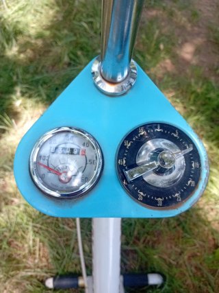 Bicicleta Estática Azul