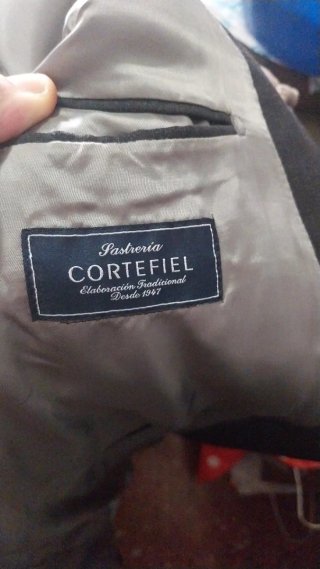 Traje de caballero negro