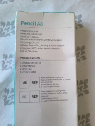 Lápiz Metapen A8 para iPad